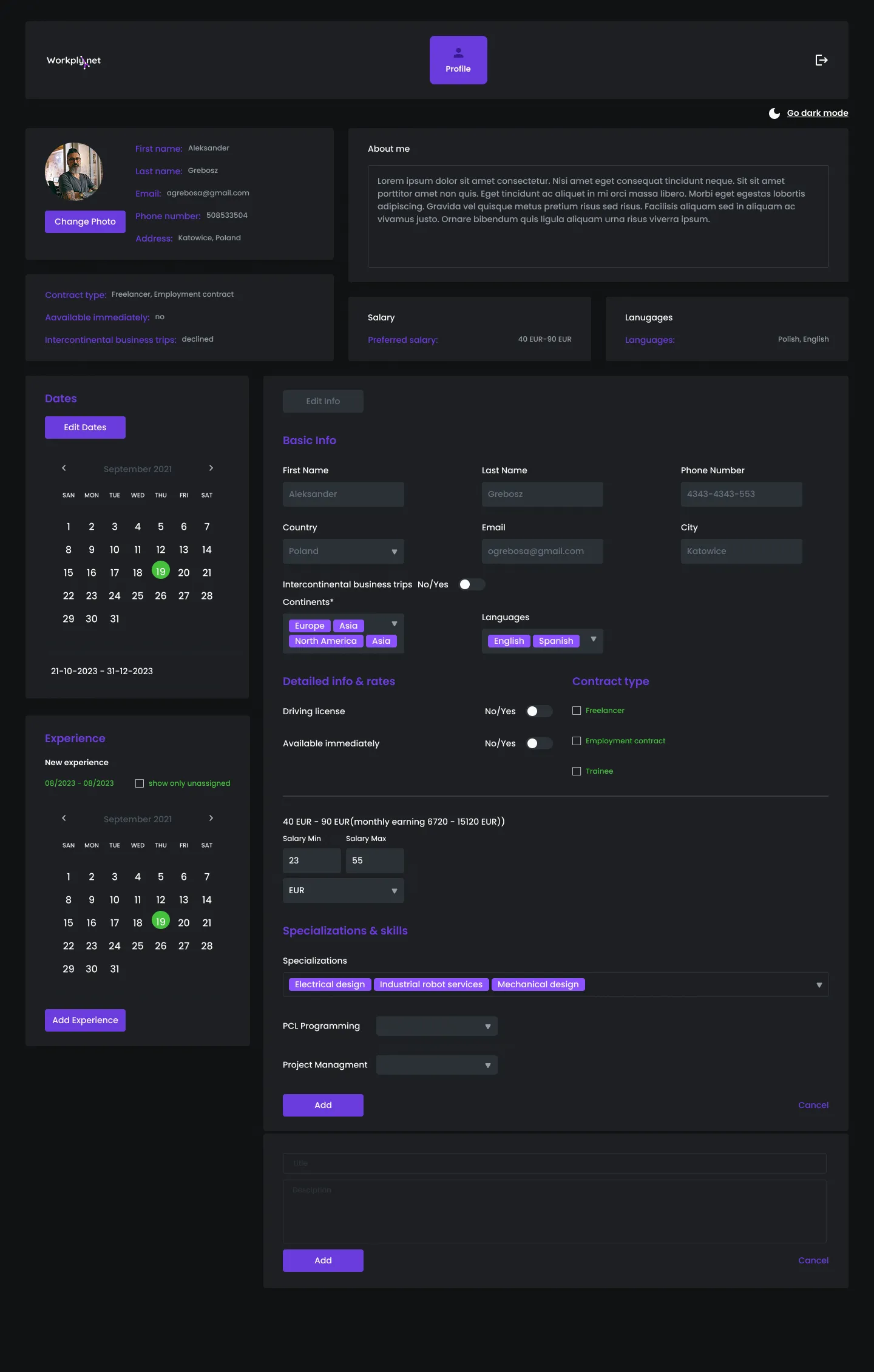 Szczegóły ogłoszenia